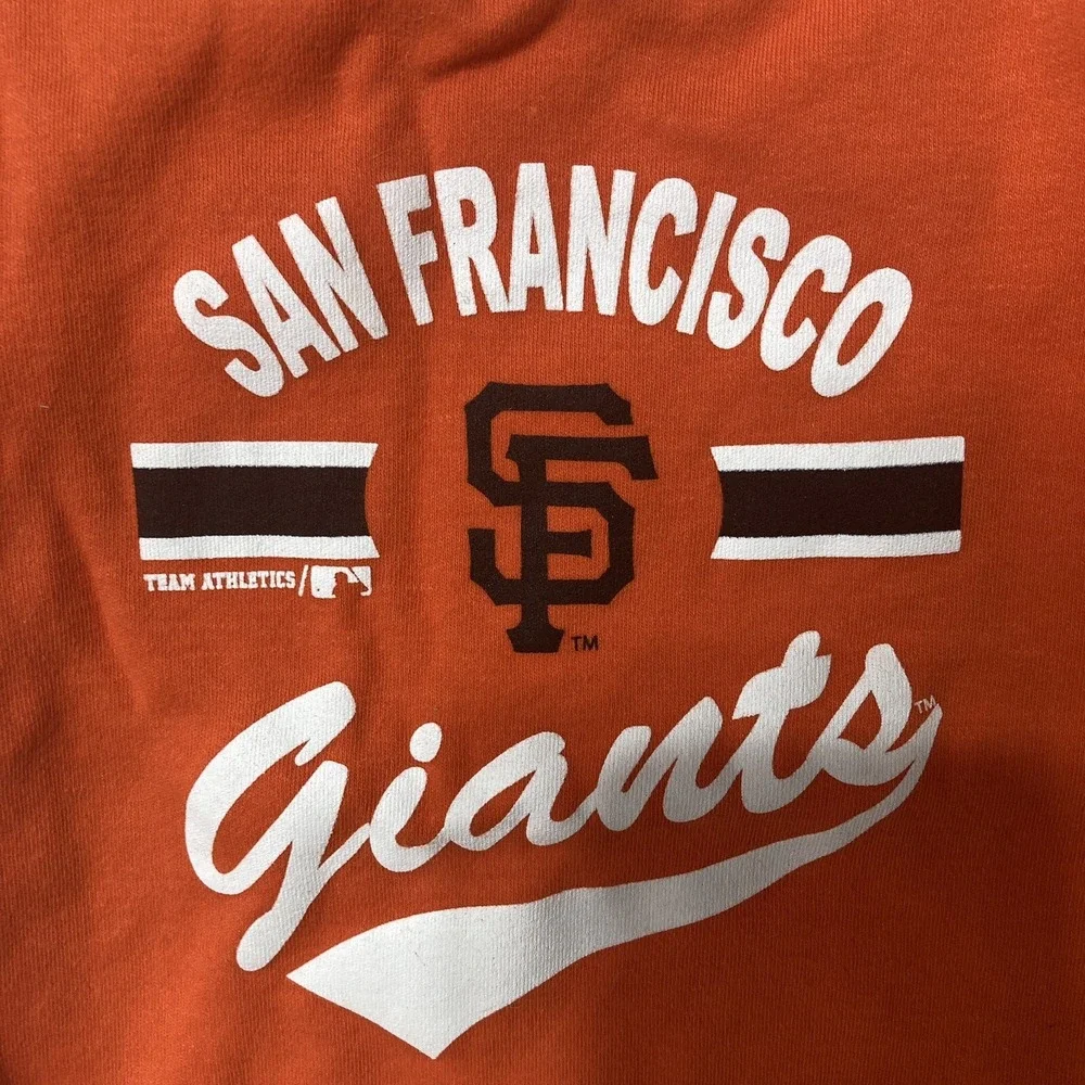 San Francisco Giants‎ Baby 12 Month One Piece Body Suit Orange Black White